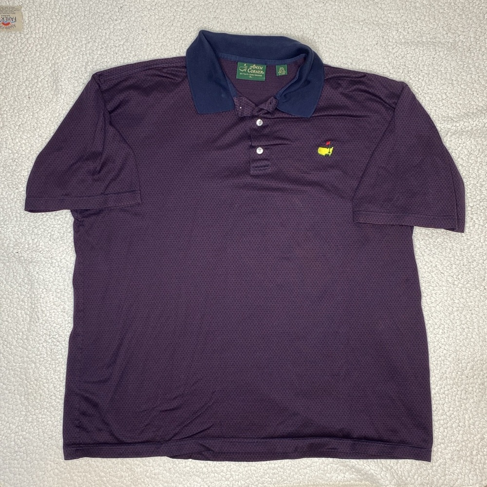 Amen Corner Masters Golf Tournament Polo: Size Extra Large